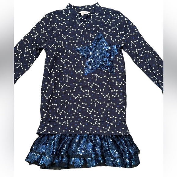 Silvian Heach***Star Long-Sleeve Winter Dress***Size 8 $288 - Picture 2 of 3